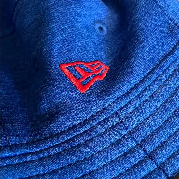 Blue New Era 76ers Bucket Hat - Picture 2 of 6